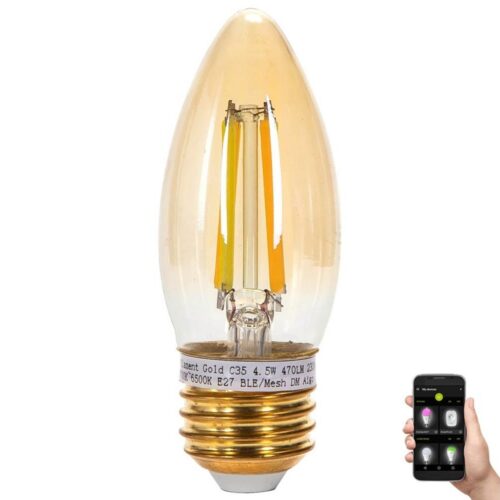 B.V. LED Izzó FILAMENT C35 E27/4
