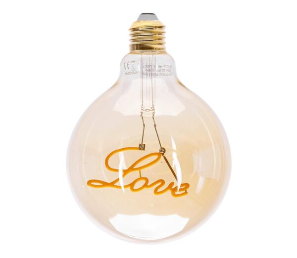 B.V. LED Izzó FILAMENT E27/4W/230V 1800K szerelem