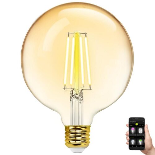 B.V. LED Izzó FILAMENT G125 E27/6W/230V 2700