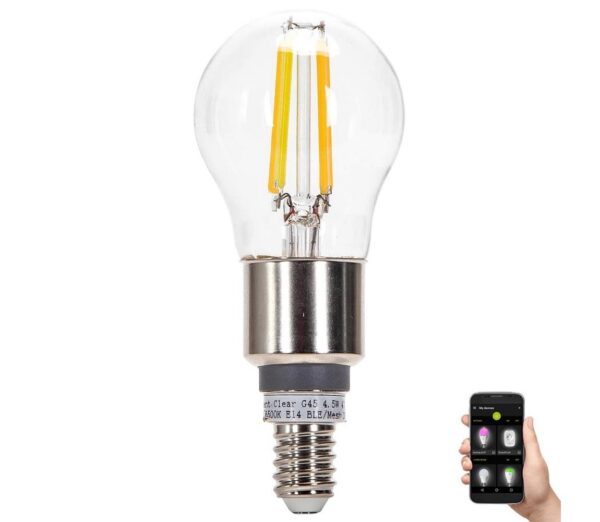B.V. LED Izzó FILAMENT G45 E14/4