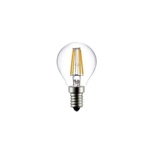 LED Izzó FILAMENT G45 E14/4W/230V 3000K