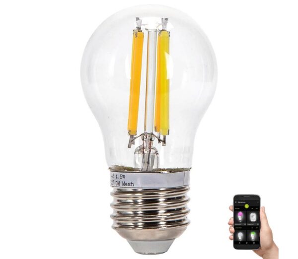 B.V. LED Izzó FILAMENT G45 E27/4