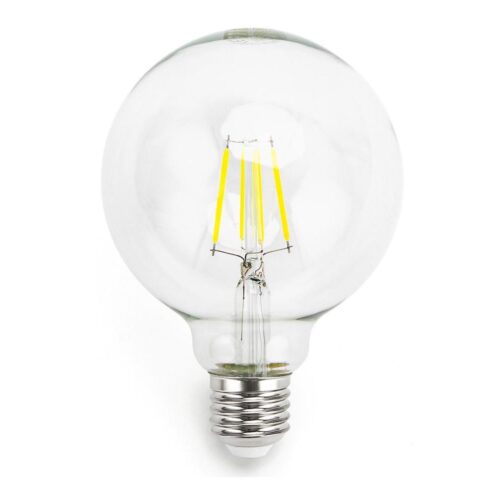 B.V. LED Izzó FILAMENT G95 E27/4W/230V 6500K