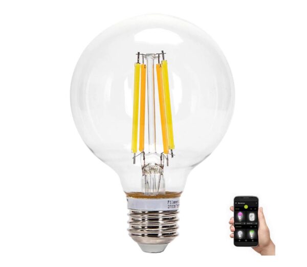 B.V. LED Izzó FILAMENT G95 E27/6W/230V 2700