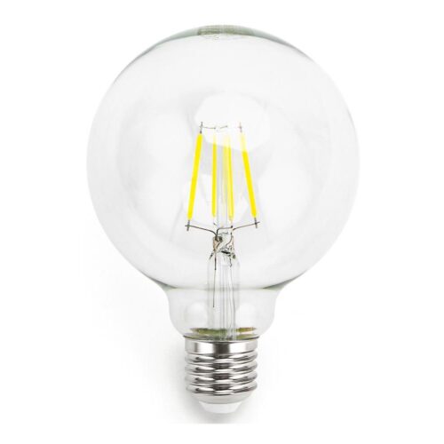 B.V. LED Izzó FILAMENT G95 E27/6W/230V 6500K