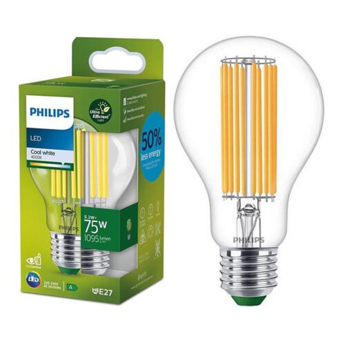 Philips LED Izzó FILAMENT Philips A70 E27/5