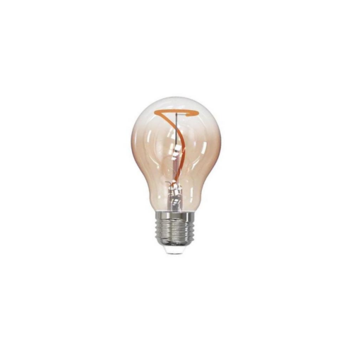 LED Izzó FILAMENT SHAPE A60 E27/4W/230V 1800K barna