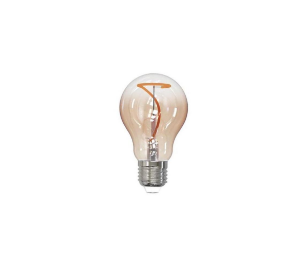 LED Izzó FILAMENT SHAPE A60 E27/4W/230V 1800K barna