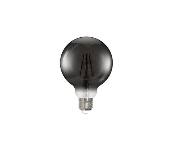 LED Izzó FILAMENT SMOKE G95 E27/4W/230V 2000K
