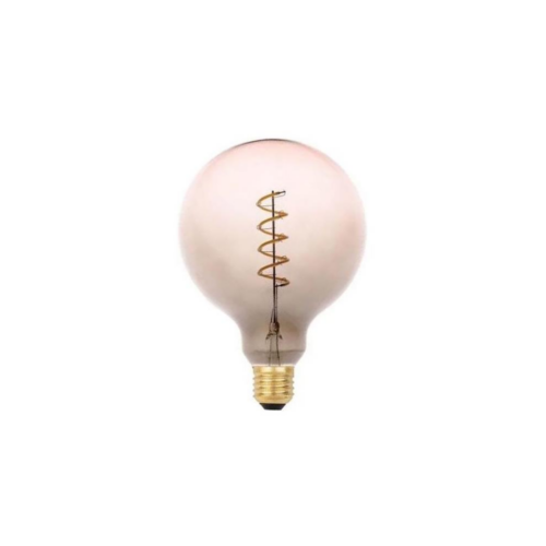 LED Izzó FILAMENT SPIRAL G125 E27/4W/230V 2000K szürke/rózsaszín