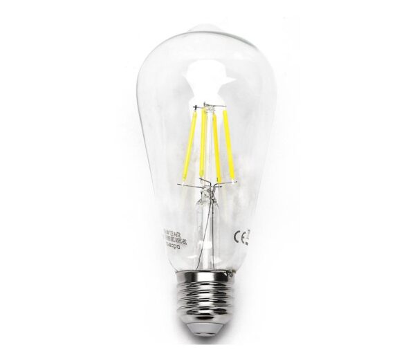 B.V. LED Izzó FILAMENT ST64 E27/4W/230V 6500K