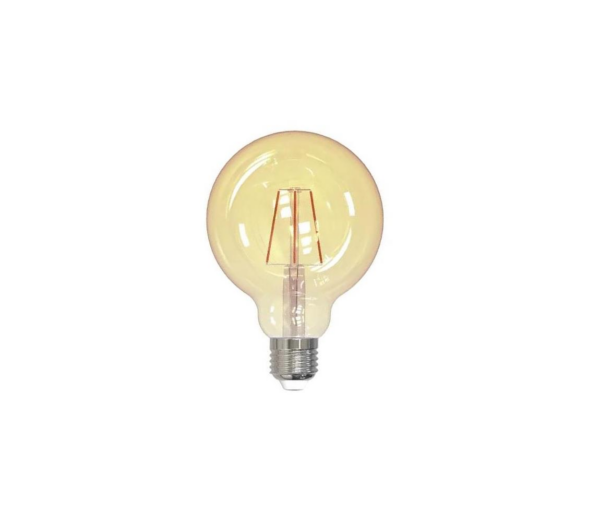 LED Izzó FILAMENT VINTAGE G95 E27/4W/230V 2000K