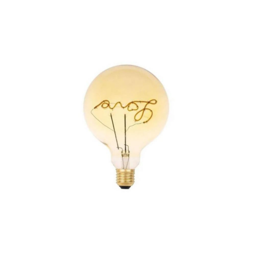 LED Izzó FILAMENT VINTAGE LOVE G125 E27/2W/230V 2000K