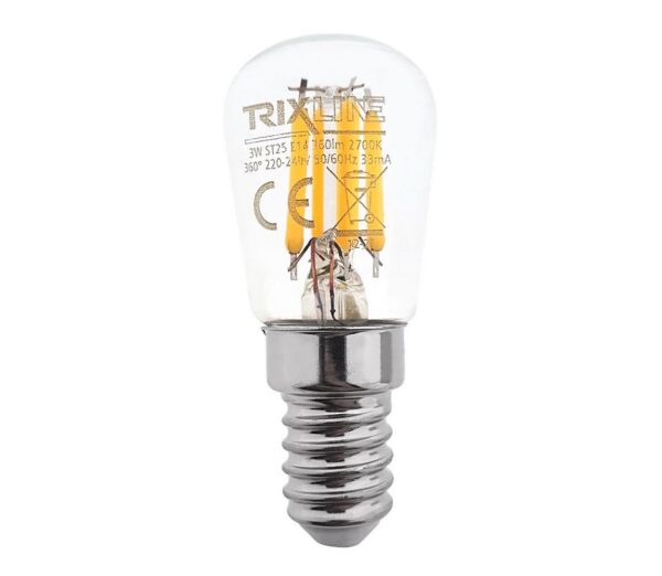 LED Izzó FILAMENT VINTAGE ST25 E14/3W/230V 2700K