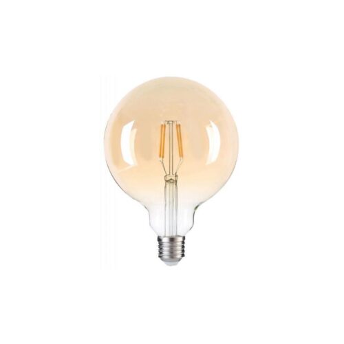 LED Izzó G125 E27/8W/230V 2200K