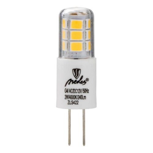 LED Izzó G4/2W/12V 4000K