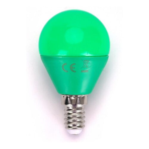 B.V. LED Izzó G45 E14/4W/230V zöld