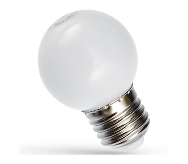 LED Izzó G45 E27/1W/230V 6000K