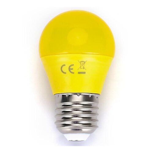 B.V. LED Izzó G45 E27/4W/230V sárga