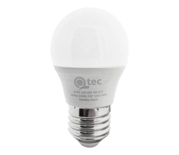LED Izzó G45 E27/5W/230V 4200K