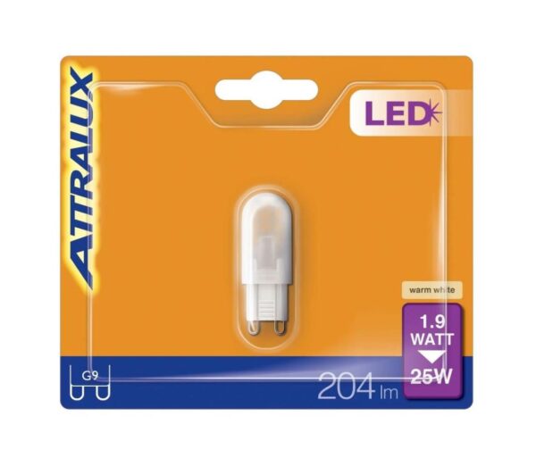 Attralux LED Izzó G9/1