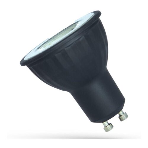 LED Izzó GU10/6W/230V 3000K fekete
