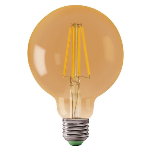 LED Izzó LEDSTAR AMBER G80 E27/8W/230V 2200K