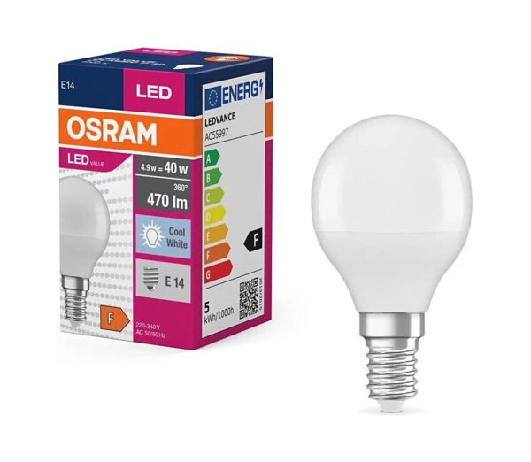 Osram LED Izzó P40 E14/4