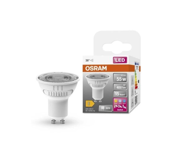 Osram LED Izzó PAR16 GU10/4