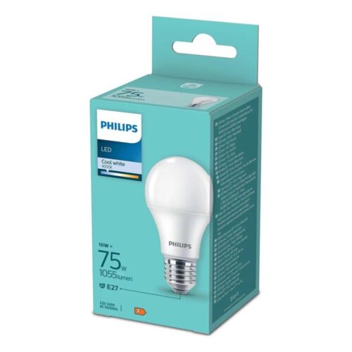Philips LED Izzó Philips A60 E27/10W/230V 4000K