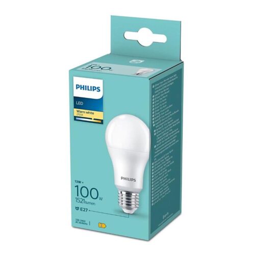 Philips LED Izzó Philips A60 E27/13W/230V 2700K