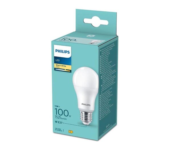 Philips LED Izzó Philips A60 E27/13W/230V 2700K
