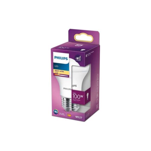 Philips LED Izzó Philips A60 E27/13W/230V 2700K