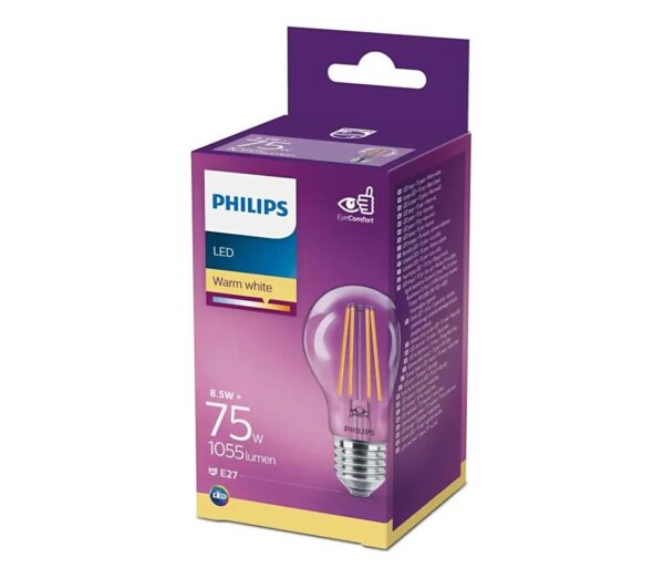 Philips LED Izzó Philips A60 E27/8