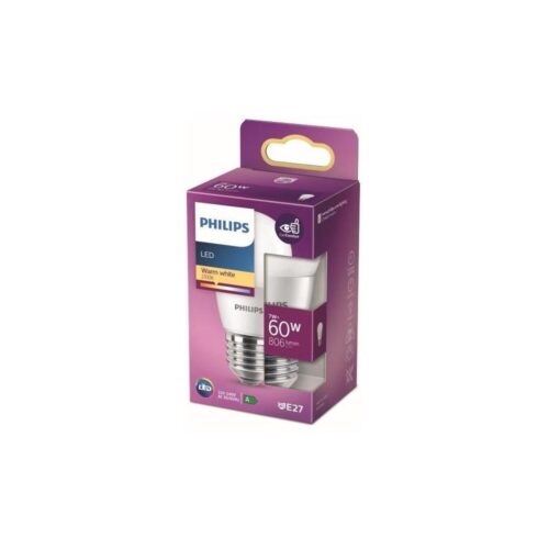 Philips LED Izzó Philips P48 E27/7W/230V 2700K