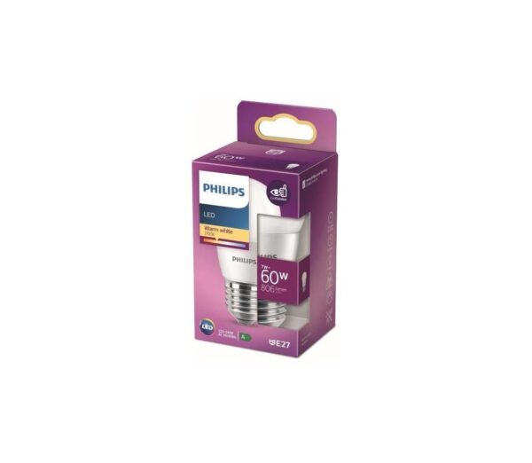 Philips LED Izzó Philips P48 E27/7W/230V 2700K