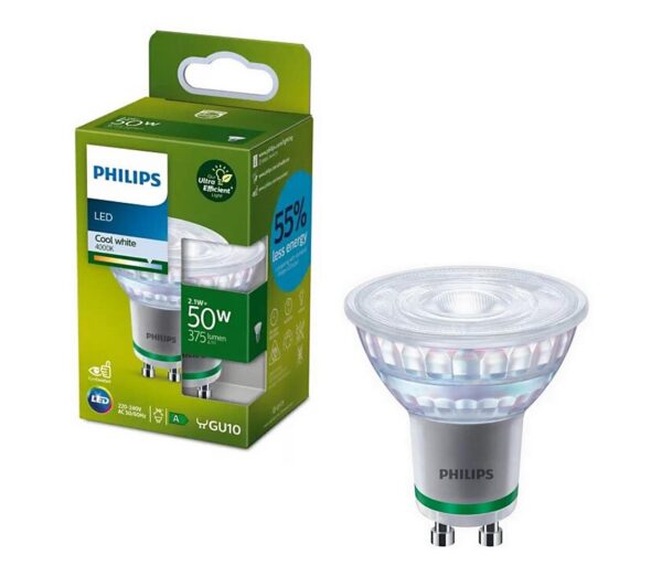 Philips LED Izzó Philips PAR16 GU10/2