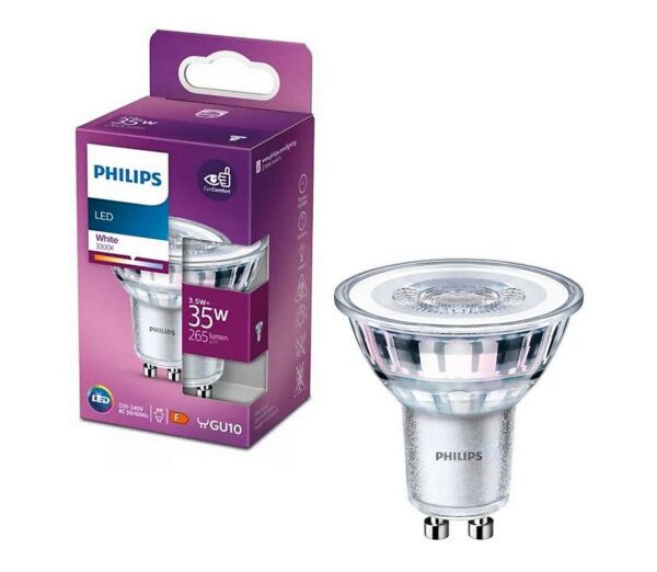 Philips LED Izzó Philips PAR16 GU10/3
