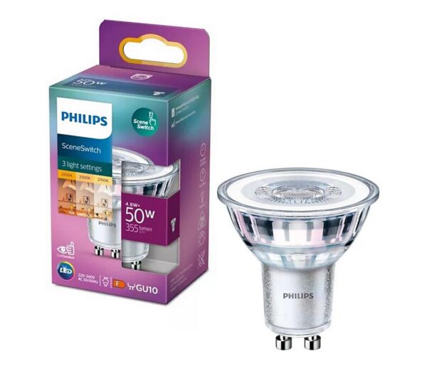 Philips LED Izzó Philips SCENE SWITCH PAR16 GU10/4