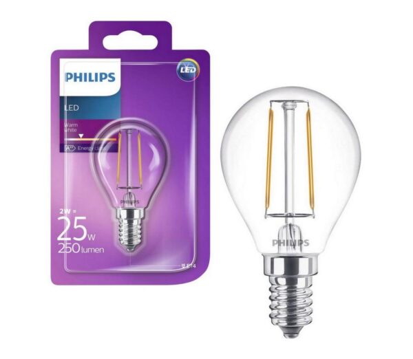 Philips LED Izzó Philips VINTAGE E14/2W/230V 2700K
