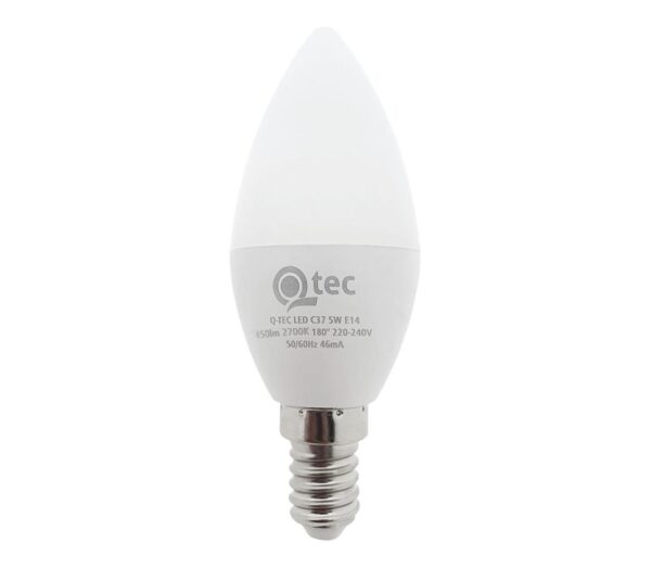 LED Izzó Qtec C35 E14/5W/230V 2700K