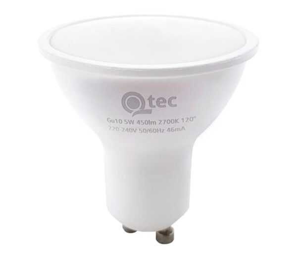 LED Izzó Qtec GU10/5W/230V 2700K