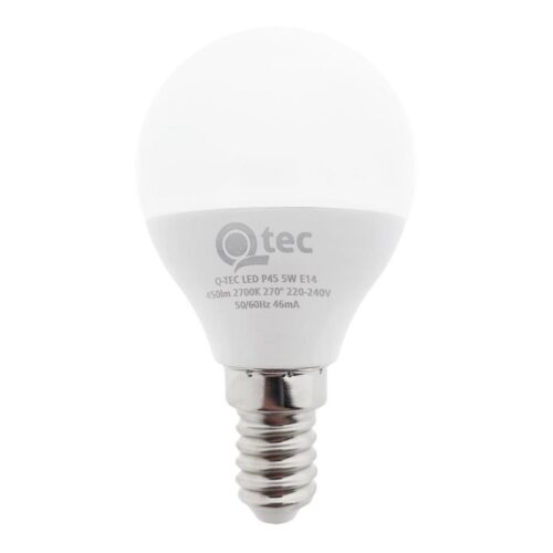 LED Izzó Qtec P45 E14/5W/230V 2700K