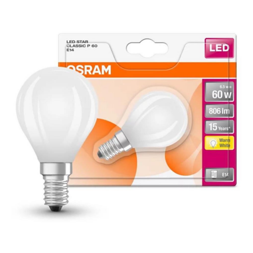Osram LED Izzó STAR E14/6