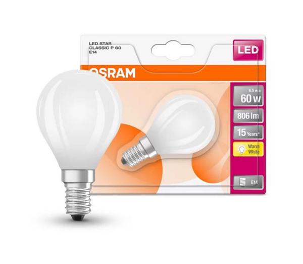 Osram LED Izzó STAR E14/6