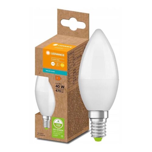 Ledvance LED Izzó újrahasznosított műanyagból B40 E14/4