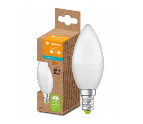 Ledvance LED Izzó újrahasznosított műanyagból B40 E14/4