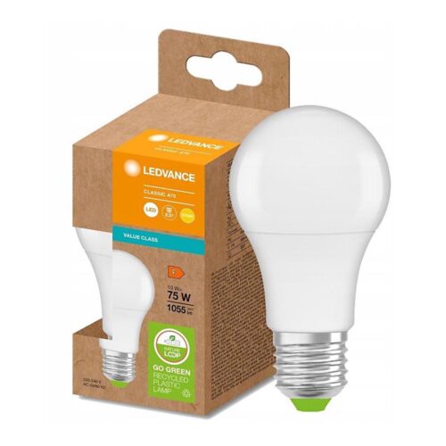 Ledvance LED Izzó újrahasznosított műanyagból E27/10W/230V 2700K