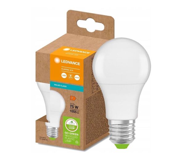 Ledvance LED Izzó újrahasznosított műanyagból E27/10W/230V 4000K