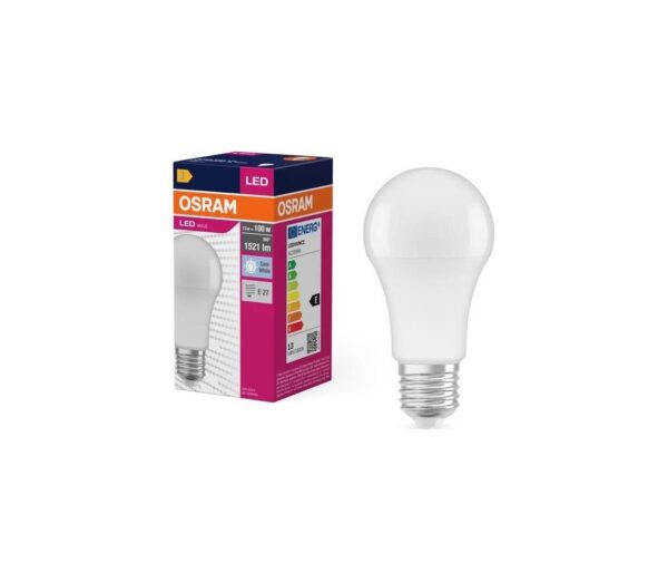 Osram LED Izzó VALUE A100 E27/13W/230V 4000K